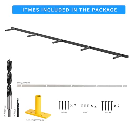 69 inches, Heavy-Duty Floating Shelf Bracket, Hidden Shelf Bracket for Fireplace Shelves, Installed on Studs, max Load of 210 pounds, Hidden Bracket for Shelves， 69 inches, (with Ease kit) - size: 69 Inch - With Ease Kit