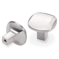 10 Pack Brushed Satin Nickel Kitchen Cabinet Knobs Drawer Knobs Kitchen Cabinet Hardware Zinc Alloy Handles Drawer Knobs Dresser Handles - color: Brushed Satin Nickel, size: Knob