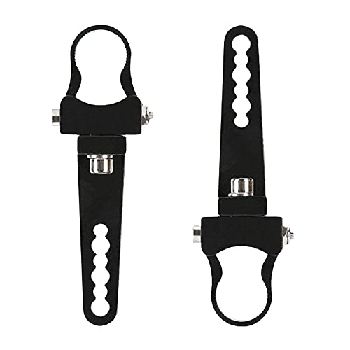 Tube Clamps Mounting Brackets for LED Light Bar Work Lights Fog Lights Off Road Lights Fit 1.25" Bull Bar,2pcs - size: 1.25"