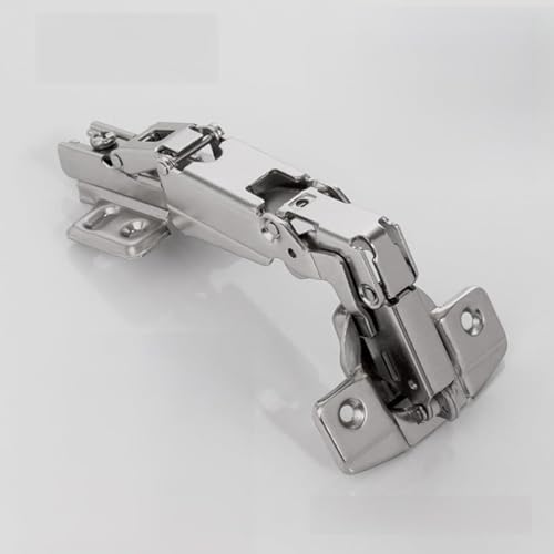 165° Self-Closing Heavy Duty Hinge - C98 Compatible Cabinet/Door Hinge for Kitchen Wardrobe & Automotive Storage Systems (1-Pack)