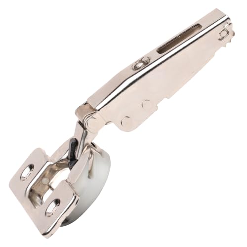 2 Pack Salice Silentia 105 Degree Soft Close Cabinet Hinge, 1/2 Inch Half Overlay, Concealed European Hinge for Kitchen Cabinet Doors, Face Frame & Frameless, Screw-On - SA105C1P6DE9