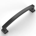Amerdeco 10 Pack Matte Black Cabinet Pulls 5" - color: Matte Black, size: 5" hole center
