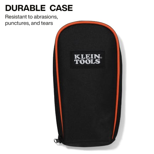 Klein Tools 80196 Digital Multimeter Kit with Case, Manual-Ranging 600V AC/DC Voltage Tester, Tests Batteries, Current, Resistance, Diodes, and Continuity, Protective Carrying Case - size: Manual-Ranging with Case
