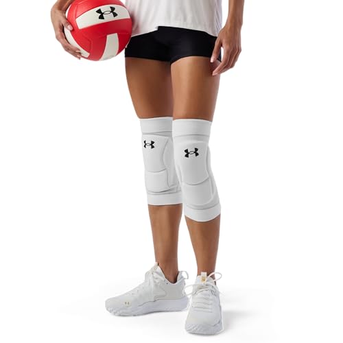 Under Armour 3 Long VB Knee Pads Adult White M - color: White, size: Medium