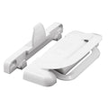 Prime-Line F 2686 Sliding Window Slam Latch, 3-5/8 In. Hole Centers, Fits Vertical Sliding Windows by International Window Corporation (IWC), Diecast Zinc, White (Single Pack)
