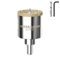 MOLLOM 1-1/2" (38mm) Diamond Hole Saw with 2 Pilot Drill Bit - size: 38mm | 1-1/2", style: Single Pack