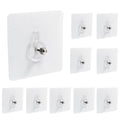Hitefu Self-Adhesive Wall Hooks, 10pcs, 12mm - size: 12 mm
