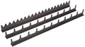 Ernst Screwdriver Rail Set, 20 Tool, Black, (6011-Black) - color: Black, size: Pack of 1, style: 20 Tool, Standard Mount