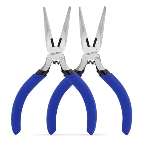 5 Inch Needle Nose Pliers Small Jewelry Pliers Tool 2 Pack - size: 2 Pack