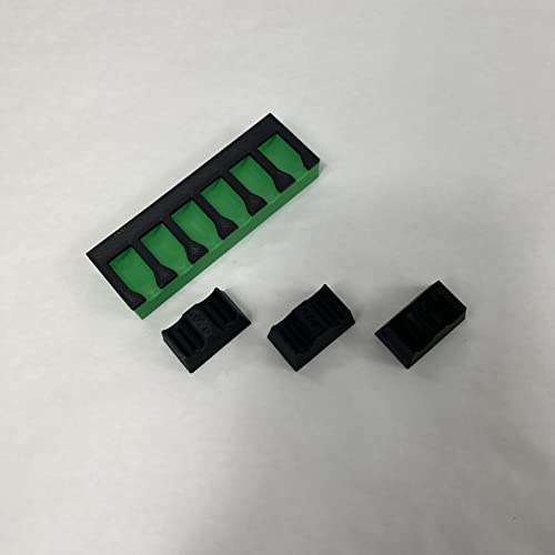 MagAttach Socket Extension Organizers (1/4", Green/Black) - color: Green/Black, size: 1/4"