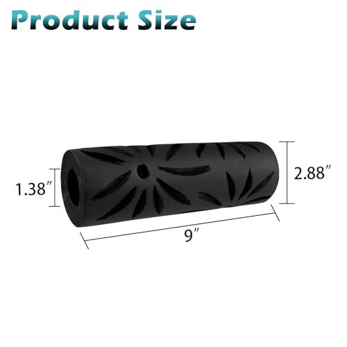 9 in Poinsettia Style Texture Roller for Walls and Ceilings