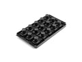 TEKTON 3/8 Inch Drive Socket Organizer Set | OST12230 - color: Black, size: (15-Tool), style: 3-Rail