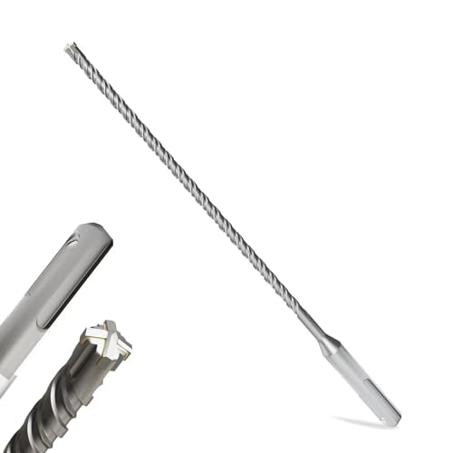 SDS Plus Rotary Hammer Drill Bits, (3/16"*8"-5mm*210mm) - 4 Carbide Cutting Edges, Ideal for Masonry| Heavy-Duty Masonry |Hammer Drill Bits for Precision Drilling - size: (5mm*210mm)