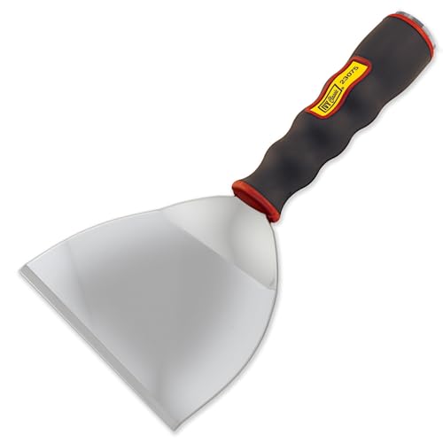 IVY Classic 23075 6" Heavy-Duty Bent Pole Scraper with Stainless Steel Blade, 1-Pack - style: 7" BENT POLE SCRAPER