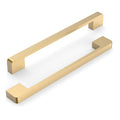 Champagne Bronze Cabinet Pulls and Handles, 7.5 Inch, 10 Pack - color: Champagne Bronze, size: 7.5"/192MM Hole Center