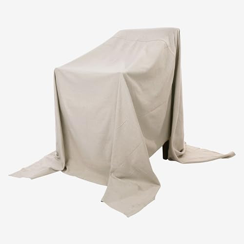 EZ Drop Painter's Large Canvas Fabric Drop Cloth for Painting (9 ft. x 12 ft.) - size: 9 ft. x 12 ft.