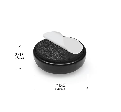 Slipstick GorillaGlides Kitchen Appliance Sliders (16 x 1” Round Glides) Self Adhesive Countertop Appliance Sliders Provide Easy Sliding and Saves Space on Counters - size: 1 Inch Appliance - 16 Pack