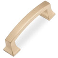 COTYKILEY 10 Pack 3 Inch(76mm) Champagne Bronze Cabinet Handles Gold Kitchen Cabinet Pulls Cabinet Door Handles Kitchen Cabinet Hardware Cupboard Drawer Pulls Dresser Handles - color: Champagne Bronze, size: 3" Hole Center（76MM）
