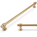 10 Pack 10 inch(254mm) Champagne Bronze Kitchen Cabinet Handles Cabinet Pulls Gold Drawer Pulls Kitchen Cabinet Hardware Dresser Handles - color: Champagne Bronze, size: 10" Hole Center（254mm）