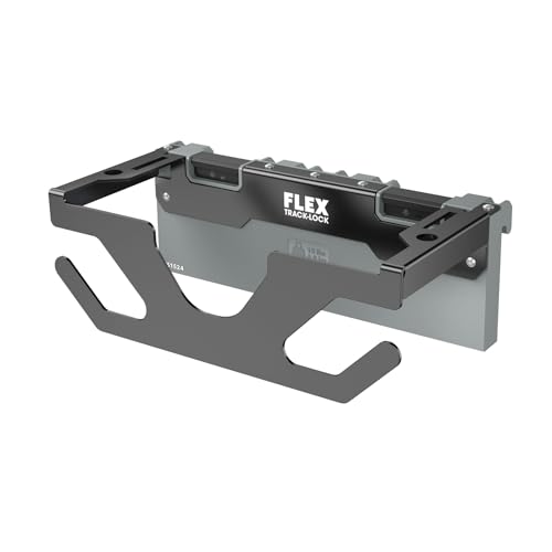 FLEX TRACK-LOCK Wall Mount Storage System Angle Grinder & Polisher Holder - FS1524 - style: Angle Grinder & Polisher Holder