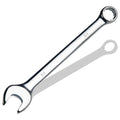 3/4" SAE Combination Wrench, CR-V Steel with Mirror Polish, 12-Point Design, 15-Degree Offset, Perfect for Auto Repair, Household, Car & Truck Emergency - size: 3/4"