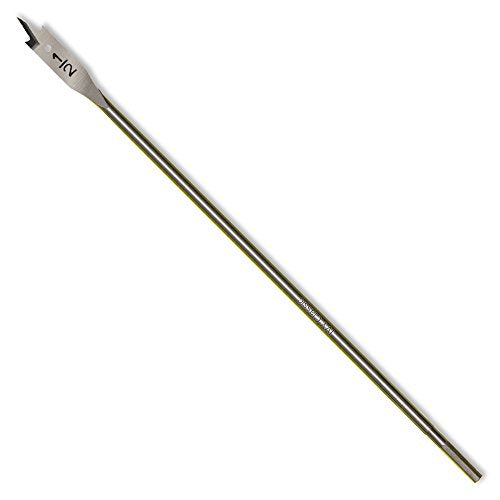IVY Classic 10742 1/2 x 16-Inch Swift Bore® Wood Spade Bit, High-Carbon Steel, 1/Card - size: 1/2 x 16"