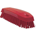 Vikan 35874 Brush,Scrub,Medium,7",PP/PBT,Red - color: Red