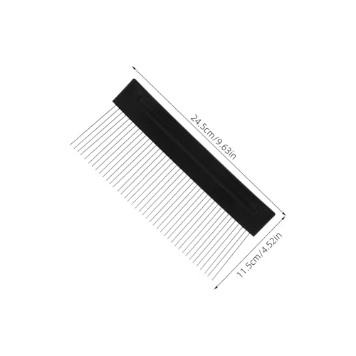 DOITOOL Graining Painting Tool - Textured Paint Scraper - Plaster Scarifier for DIY Wall Art Room Decoration and Floors - Stainless Steel Comb for Texture and