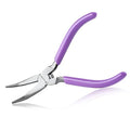 SPEEDWOX Mini Bent Nose Pliers, Micro Jaw Tools for Jewelry Making & DIY - style: Bent Nose Pliers