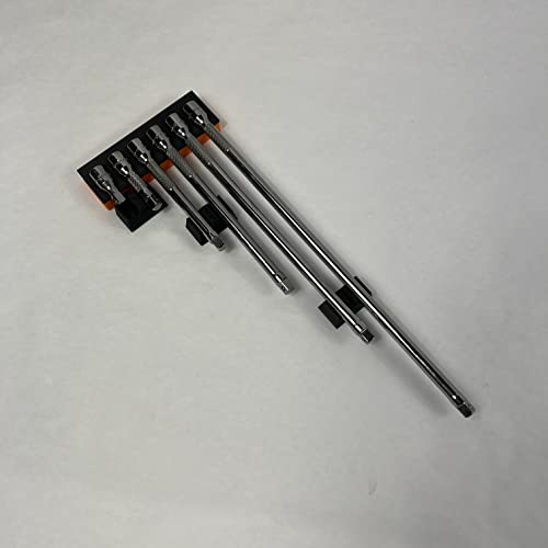 MagAttach Socket Extension Organizers (1/4", Orange/Black) - color: Orange/Black, size: 1/4"