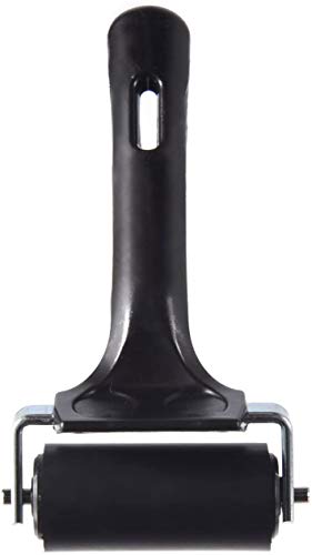 2Pcs Rubber Brayer Roller for Printmaking, Great for Gluing Application Also. (4inch+2.2 inch) - size: 2PCS