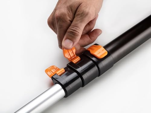 1.5-3 ft Long Paint Roller Extension Pole, Multi-Purpose Telescopic Handle - size: 3 feet