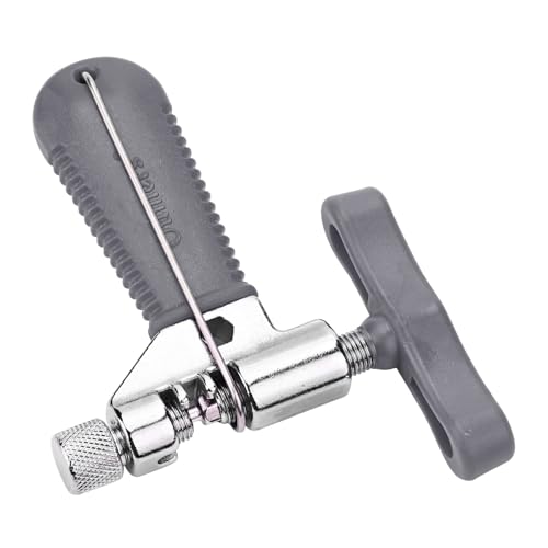 Oumers Universal Bike Chain Tool, Road & Mountain Bicycle Chain Breaker & Installer Kit, Chian Splitter Repair Kit - color: gray