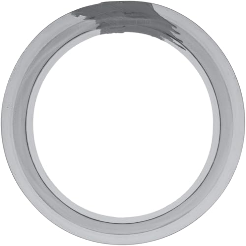 Repa Market 6" Inch Flexible Male Fit Duct Connector – Galvanized Steel Round Pipe Extender for Spiral Ducts – Vibration & Noise Reduction Coupler for HVAC Systems, Exhaust, and Dryer Vent Connections - size: 6" Inch