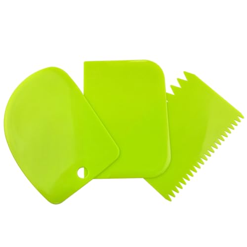 7 Piece Plastic Paint Scraper Tool Set for Texture Art