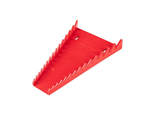 TEKTON 14-Tool Combination Wrench Organizer Rack | OWP12214 - color: Red, size: 14-Tool