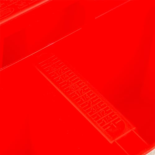 Bucket Boss - Super Stacker Small Parts Organizer, Bucket Organization (15054), Red - size: (Pack of 1)