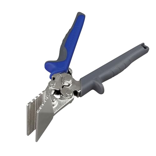 Klein Tools 86522 Hand Seamer, Straight Metal Seamer has 3-Inch Jaw, for 22 Gauge Steel and 24 Gauge Stainless - style: Straight Hand Seamer