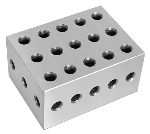 WEN 4 x 3 x 2-Inch Hardened-Steel Precision 2-3-4 Blocks, Two Pack (10434) - size: 2 x 3 x 4 in