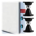 RV Magnetic Door Catch with Adhesives Screws - Easy to Install Camper Trailer Door Holder, Sturdy Stopper for RV Accessories (L) - size: Large