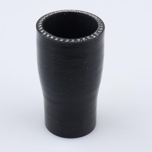 AC PERFORMANCE ID 1.35" to 1-1/8" Straight Silicone Hose Reducer Black - color: Black, size: ID 1.35" to 1-1/8" (35mm to 28mm)