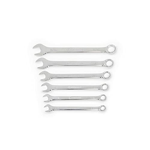 Crescent 6 Piece 12 Point SAE Combination Wrench Set - CCWS0-05