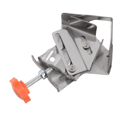 Corner Clamp Set 4 Pack, 90 Degree Right Angle Clamping for Woodworking, DIY Stainless Steel 1.6mm Adjustable Swing Jaw