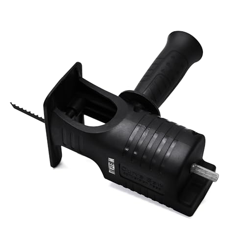Electric Drill to Reciprocating Saw Adapter Chainsaw Conversion Head Saw Blades Handle Kit,Power Hand Saw Drill Attachment, Jig Saw Attachment,Drill Saw Attachment
