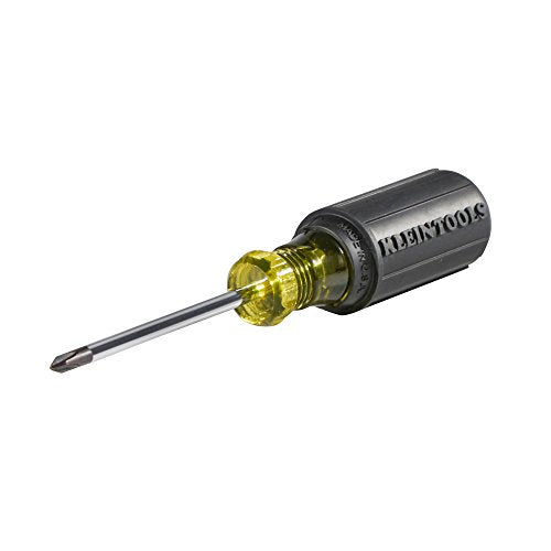 Klein Tools 85445 Screwdriver Set, Made in USA, Slotted, Phillips and Square Tip Drivers, Non-Slip Cushion Grip, 5-Piece - style: 5-Piece Screwdriver Set