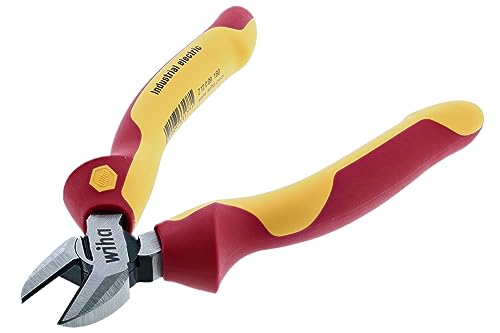Wiha Tools 32933 6.3-Inch Insulated Industrial Diagonal Cutter, Multicolor, One Size