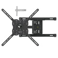 Amazon Basics Full Motion TV Wall Mount with Horizontal Post Installation Leveling for 32" to 86" TVs, Black - style: Full Motion Articulating