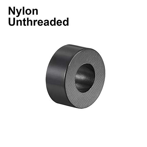 uxcell Nylon Round Spacer Washer 3.2mm ID 7mm OD 3mm Height for M3 Screws Black 100Pcs - size: 3.2mmx7mmx3mm