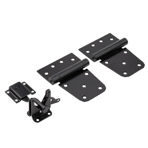 National Hardware N343-475 Self-Closing Gate Kit, Black (Pack of 5) - size: 0 (Pack of 5)