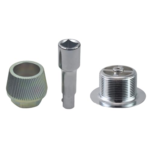 Tub Drain Removal Tool Kit with Bathtub Strainer Body 1.5 Inch Extractor - color: Gold, size: Tub Drain Kit